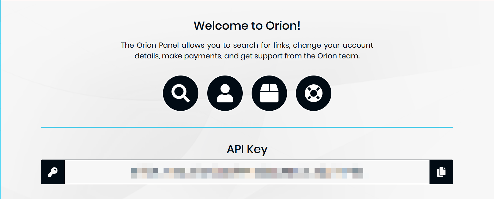 orion api key